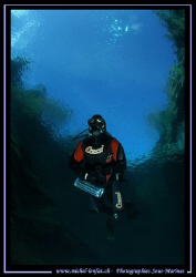 Another picture of my Friend JP in the Verzasca River... ... by Michel Lonfat 